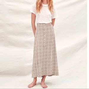 Christy Dawn “Ida Skirt”, Night Plaid